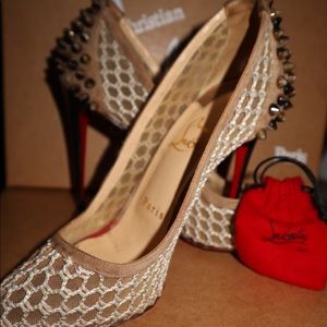 Christian Louboutin Guni 100 Point Toe Pump 36.5 M